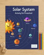 Solar System Activities for Preschoolers