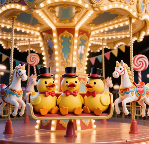 Page11_Three_plump_yellow_ducks_wearing-e1756938993486 The Colorful Counting Carousel (Digital Books)